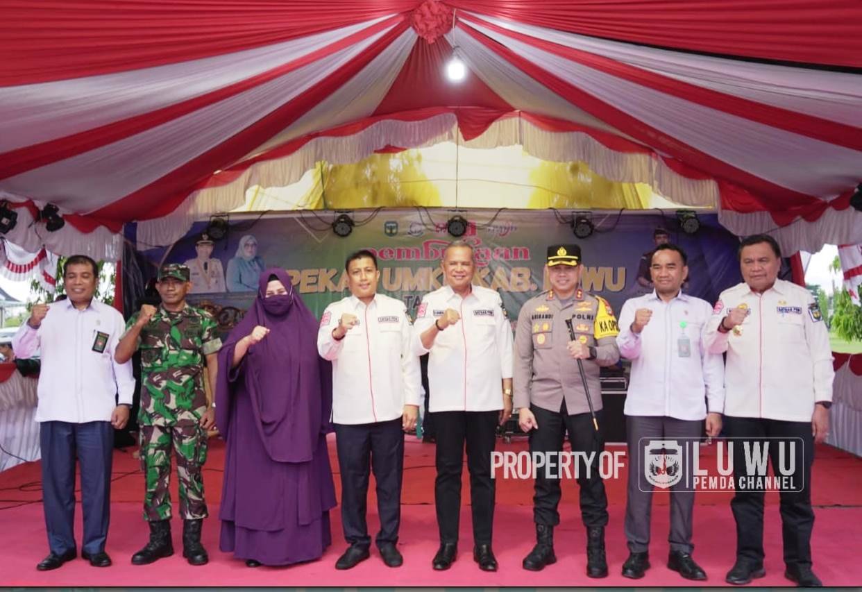 Bupati-Luwu-Bersama-Forkopimda-Buka-Pekan-UMKM-2022-Secara-Resmi