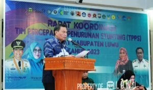 Sekretaris-Daerah-Kabupaten-Luwu-Membuka-Rakor-Tim-Percepatan-Penurunan-Stunting