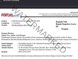 Resmi! Aksi Demo Dinas Kominfo, Berikut Tuntutannya, Ajis Termasuk Permintaan Hearing di DPRD Luwu