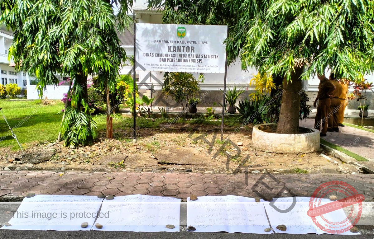 Tampung Sejumlah Media Ilegal, Ajis: Desak Bupati Luwu Tindak Tegas Pejabat Dinas Kominfo Luwu yang Diduga Biang Dari Koruptor Sejak Tahun 2023