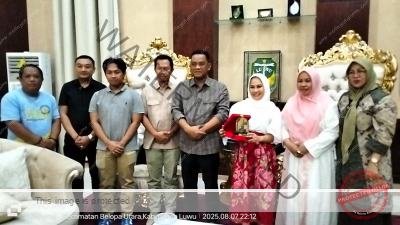 Walikota Palopo Naili Trisal Lakukan Kunjungan Silaturahmi di Kabupaten Luwu
