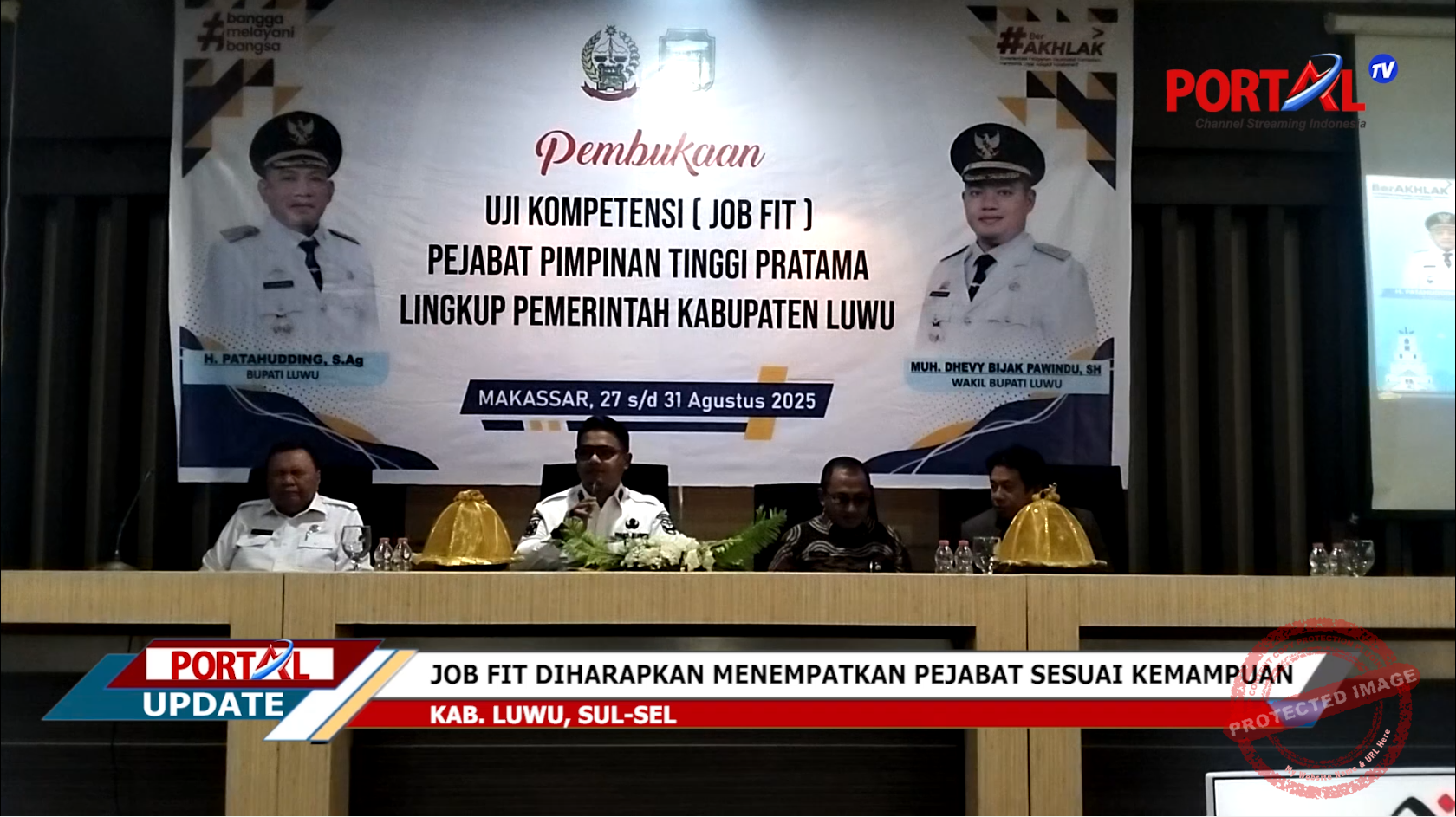 BKPSDM Luwu Gelar Uji Kompetensi, JOB FIT Lingkup Pemerintah Kabupaten Luwu
