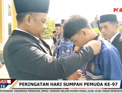 Peringatan Hari Sumpah Pemuda Ke-97, Bupati Luwu Berikan Sertifikat Penghargaan Kepada Sejumlah Pelajar Berprestasi